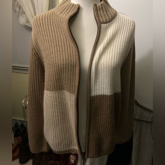 Christopher & Banks Sweaters - Christopher & Banks Color Block Cardigan